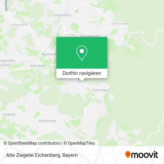 Alte Ziegelei Eichenberg Karte