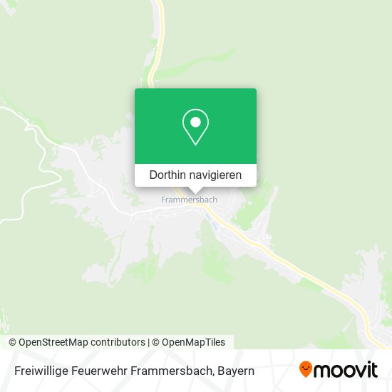 Freiwillige Feuerwehr Frammersbach Karte