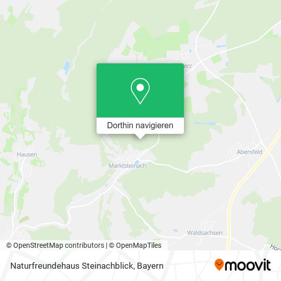 Naturfreundehaus Steinachblick Karte