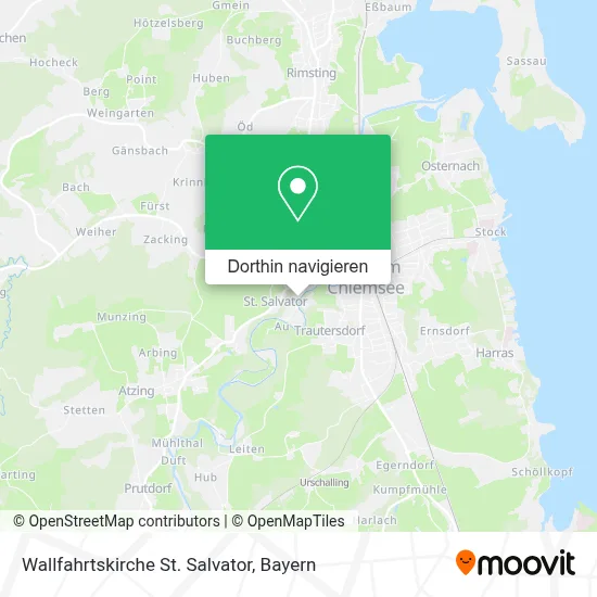 Wallfahrtskirche St. Salvator Karte