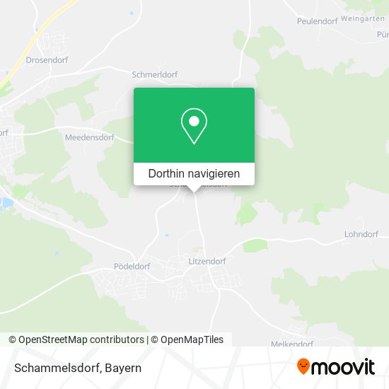 Schammelsdorf Karte