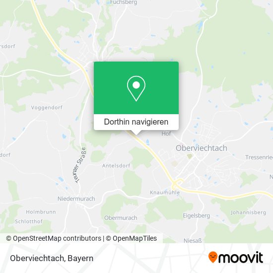 Oberviechtach Karte