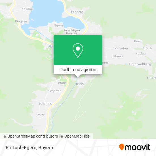 Rottach-Egern Karte