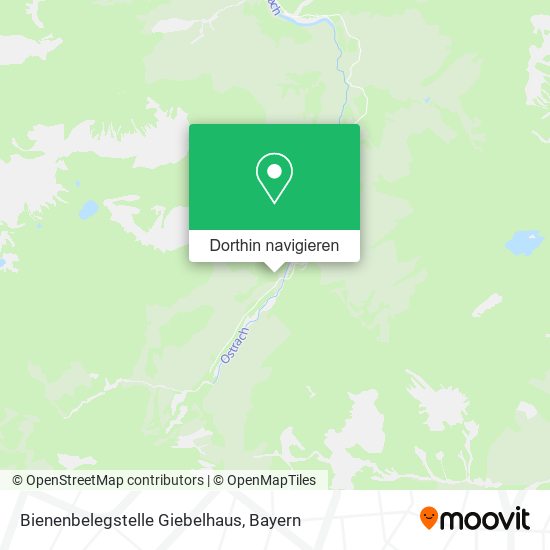Bienenbelegstelle Giebelhaus Karte