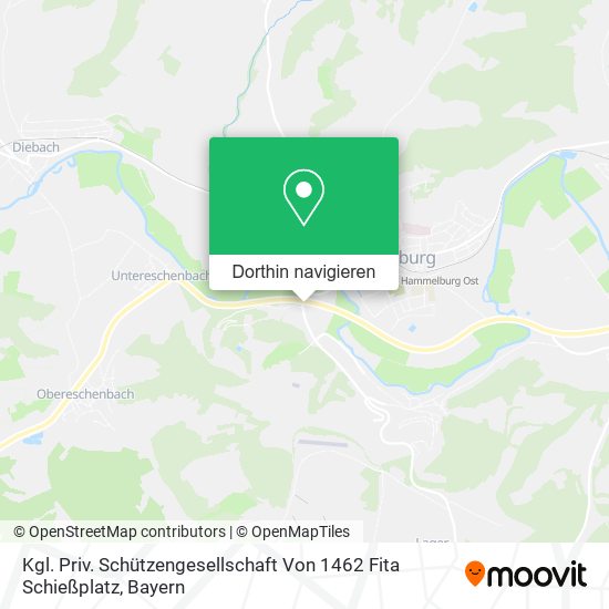 Kgl. Priv. Schützengesellschaft Von 1462 Fita Schießplatz Karte