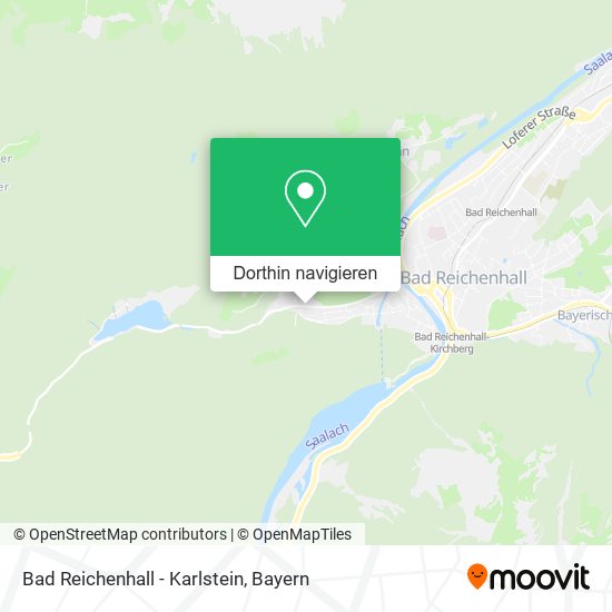 Bad Reichenhall - Karlstein Karte