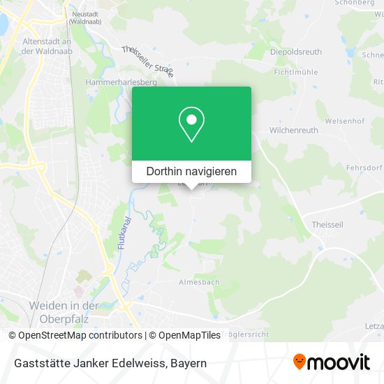 Gaststätte Janker Edelweiss Karte
