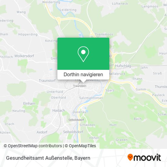 Gesundheitsamt Außenstelle Karte