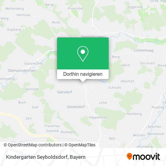Kindergarten Seyboldsdorf Karte