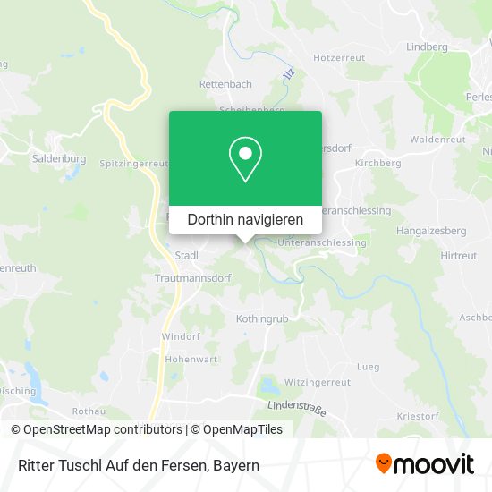 Ritter Tuschl Auf den Fersen Karte