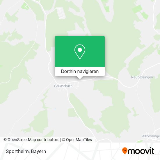 Sportheim Karte