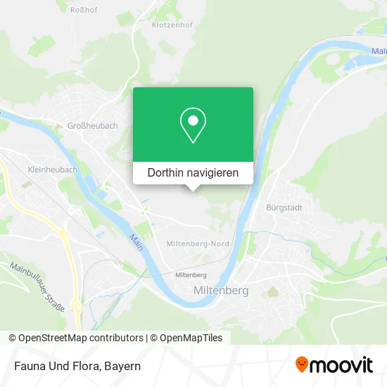 Fauna Und Flora Karte