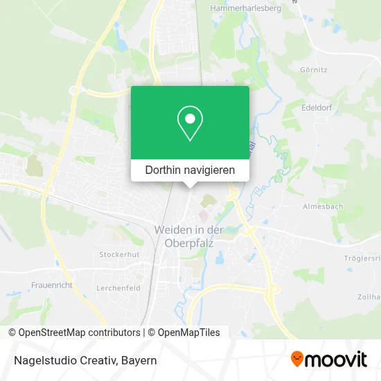 Nagelstudio Creativ Karte