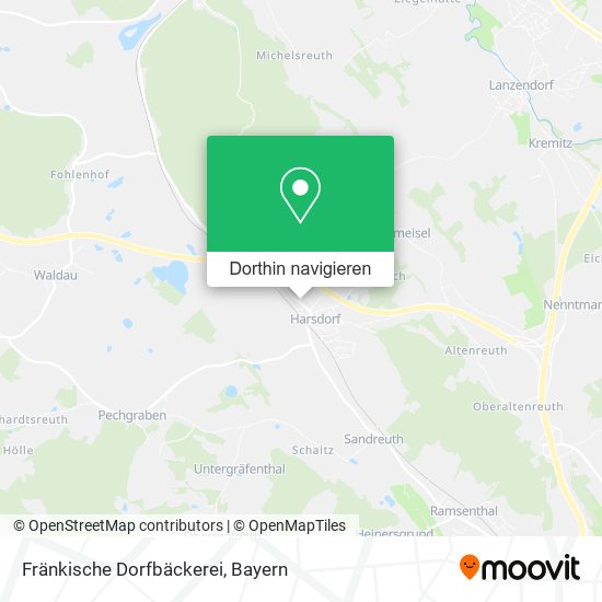 Fränkische Dorfbäckerei Karte