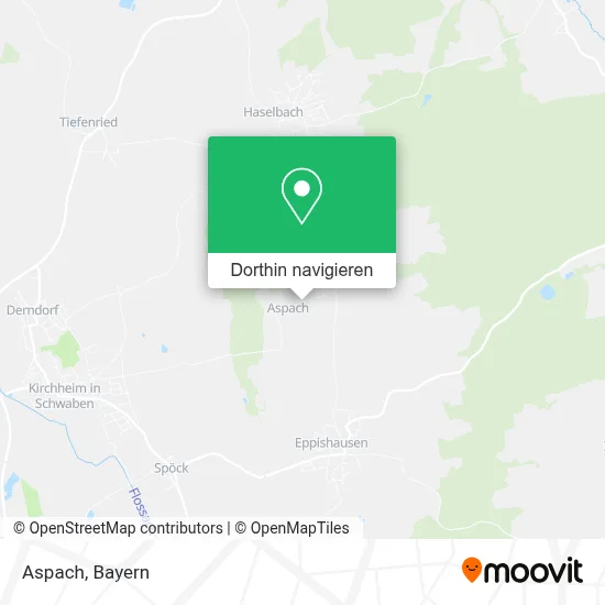 Aspach Karte
