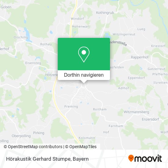 Hörakustik Gerhard Stumpe Karte