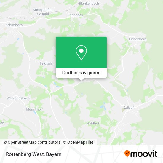 Rottenberg West Karte