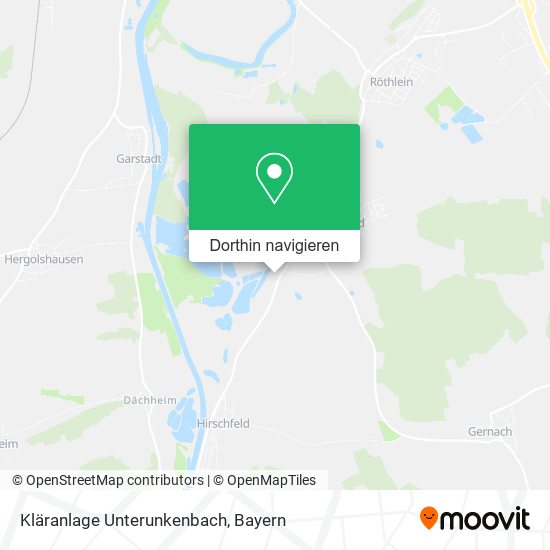 Kläranlage Unterunkenbach Karte