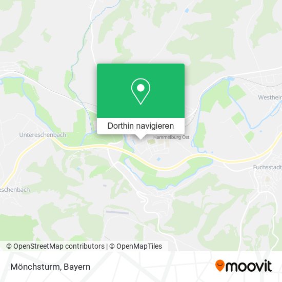 Mönchsturm Karte