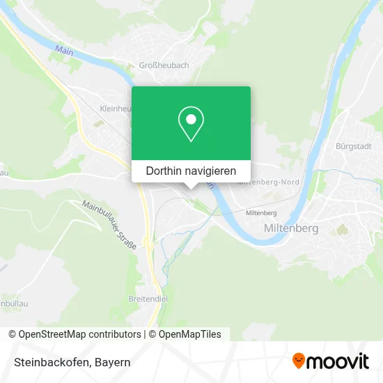 Steinbackofen Karte