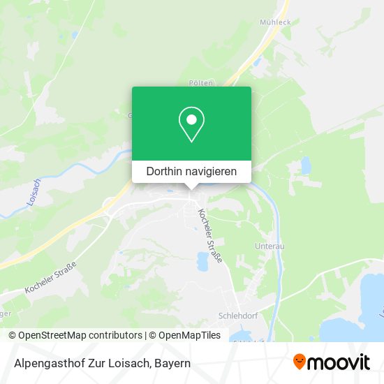 Alpengasthof Zur Loisach Karte