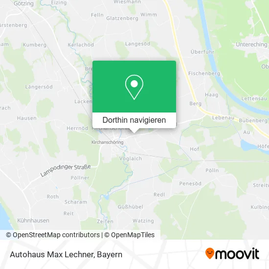 Autohaus Max Lechner Karte