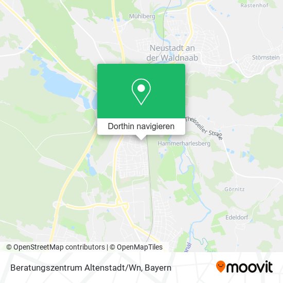 Beratungszentrum Altenstadt/Wn Karte
