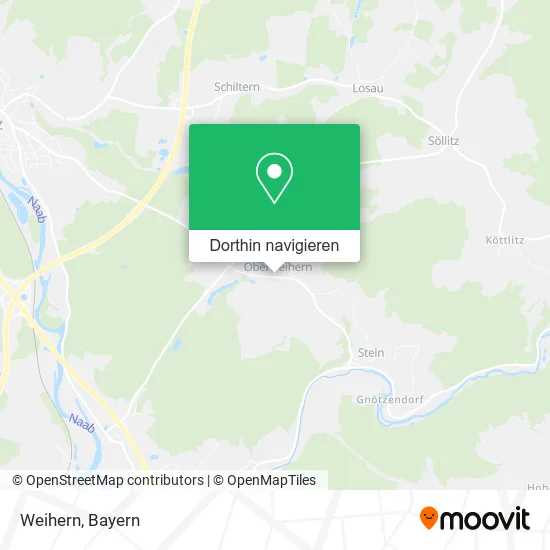 Weihern Karte