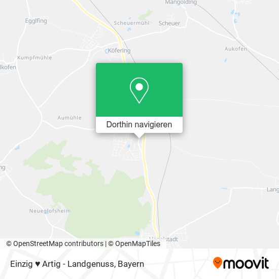 Einzig ♥ Artig - Landgenuss Karte
