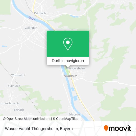 Wasserwacht Thüngersheim Karte