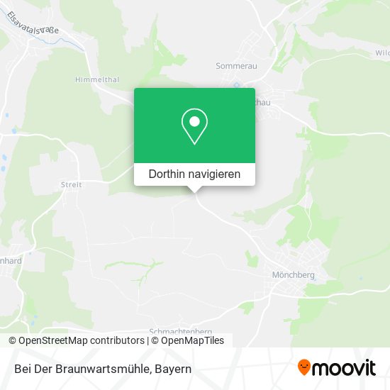 Bei Der Braunwartsmühle Karte