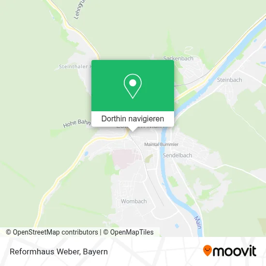Reformhaus Weber Karte