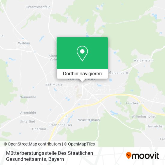Mütterberatungsstelle Des Staatlichen Gesundheitsamts Karte