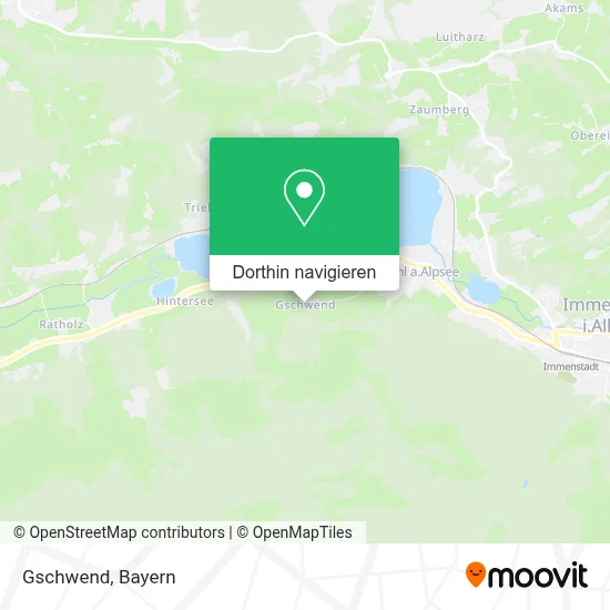 Gschwend Karte