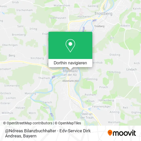 @Ndreas Bilanzbuchhalter - Edv-Service Dirk Andreas Karte