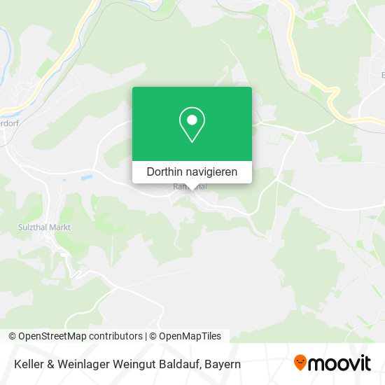 Keller & Weinlager Weingut Baldauf Karte