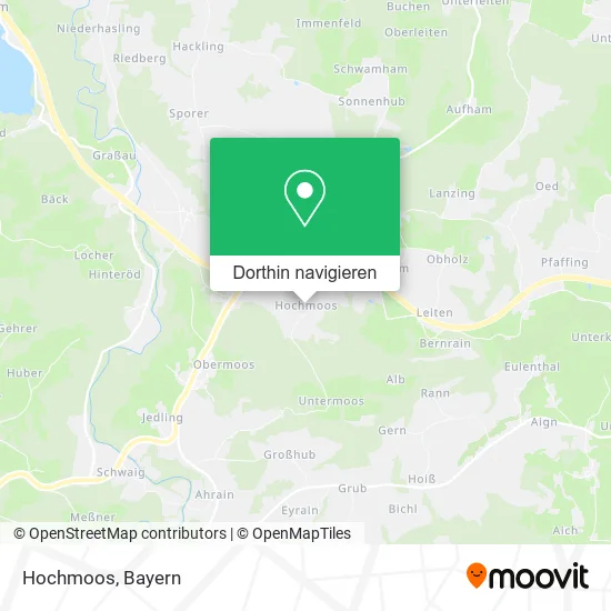Hochmoos Karte