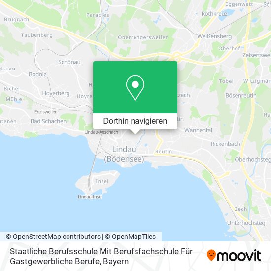 Staatliche Berufsschule Mit Berufsfachschule Für Gastgewerbliche Berufe Karte