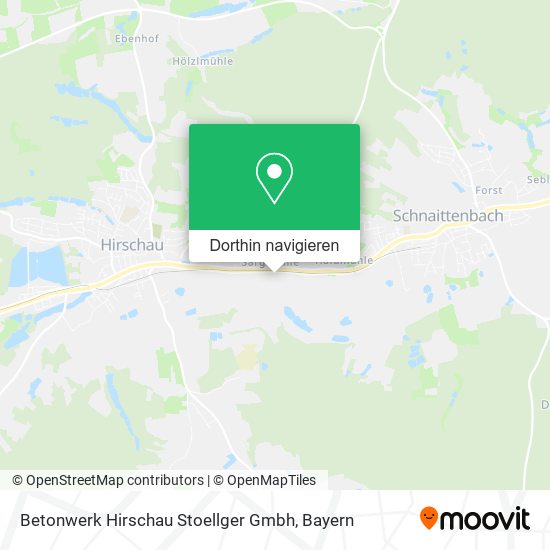 Betonwerk Hirschau Stoellger Gmbh Karte