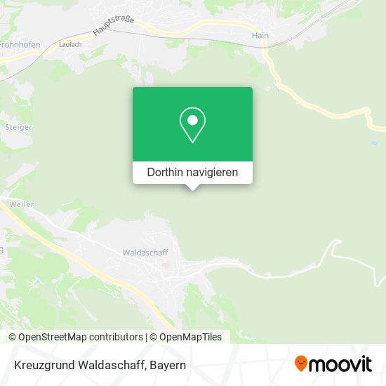 Kreuzgrund Waldaschaff Karte