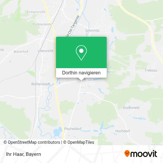 Ihr Haar Karte