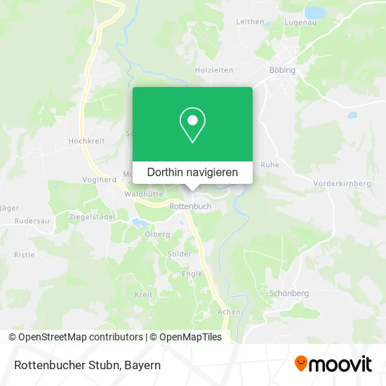 Rottenbucher Stubn Karte