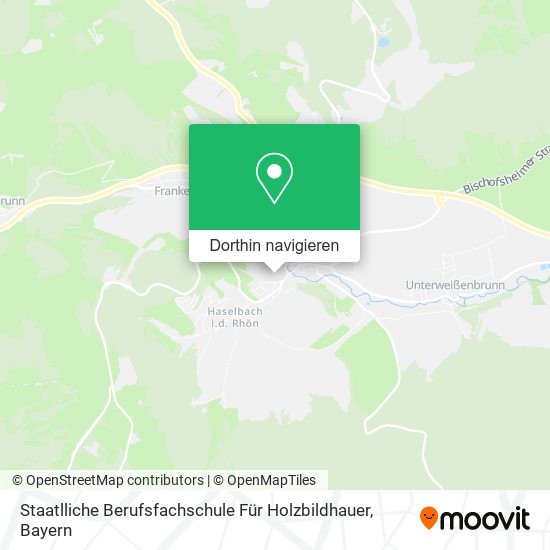 Staatlliche Berufsfachschule Für Holzbildhauer Karte