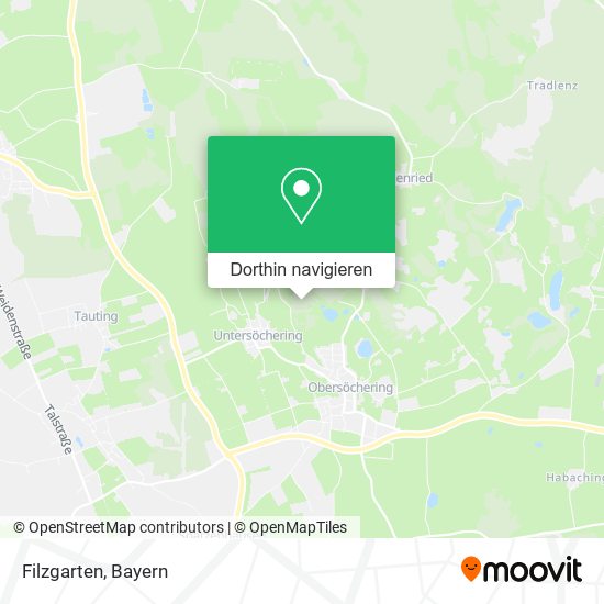 Filzgarten Karte