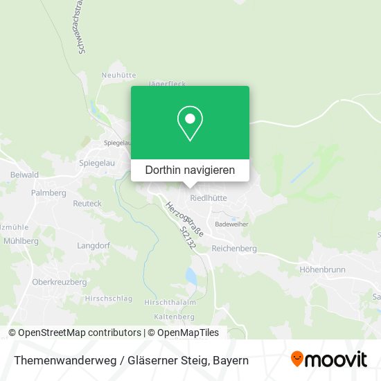 Themenwanderweg / Gläserner Steig Karte