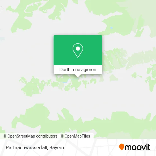 Partnachwasserfall Karte
