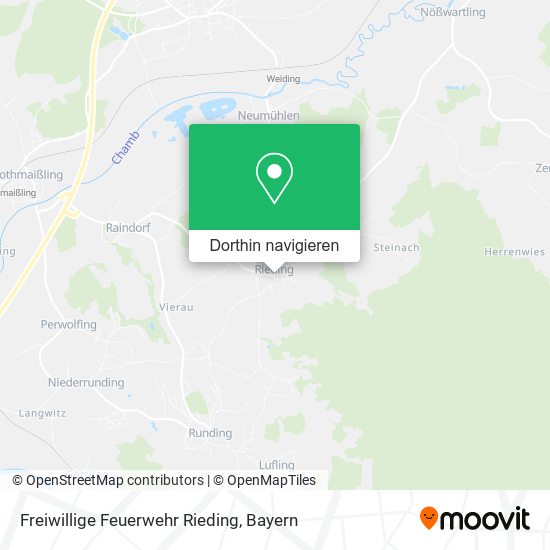 Freiwillige Feuerwehr Rieding Karte