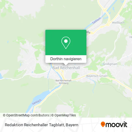 Redaktion Reichenhaller Tagblatt Karte