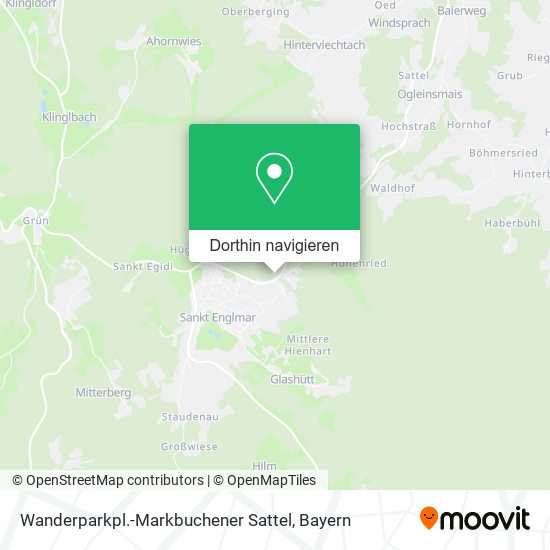 Wanderparkpl.-Markbuchener Sattel Karte