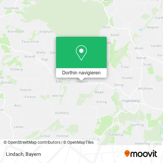 Lindach Karte
